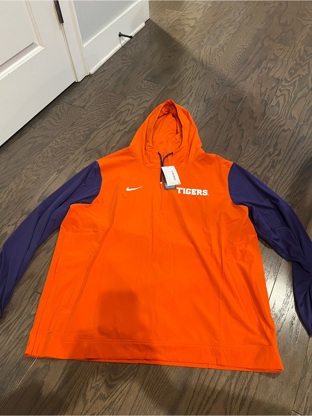 Nike Men’s XXL Clemson Tigers Hooded Pullover